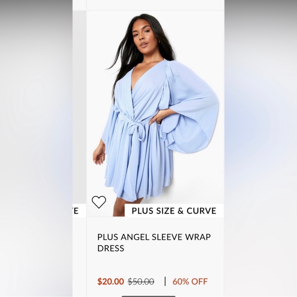 Light blue dress